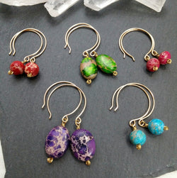 Jasper Earrings