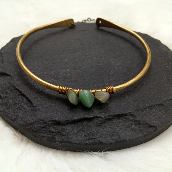 Eternity Bangle - Aventurine