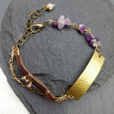 Stability Bracelet - Amethyst