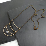 NEW Crescent Stellar Necklace