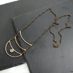 NEW Crescent Stellar Necklace