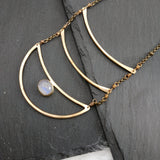 NEW Crescent Stellar Necklace