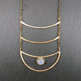 NEW Crescent Stellar Necklace