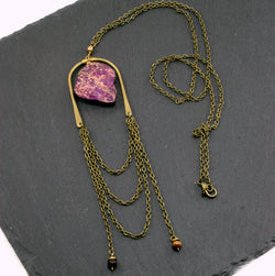 Abundance Necklace - Purple