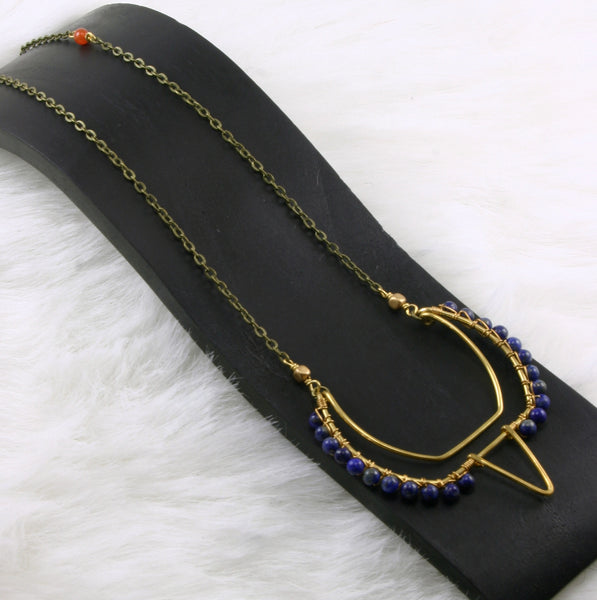 Metis Necklace - Blue