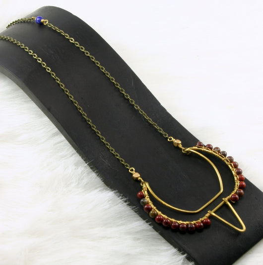 Metis Necklace - Red