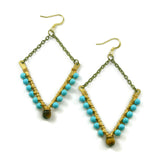 Tara Earrings - Turquoise