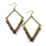 Tara Earrings - Amethyst