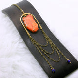 Abundance Necklace - Orange