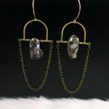 Intuition Earrings - Grey