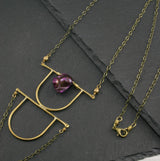 Intuition Necklace - Fuchsia