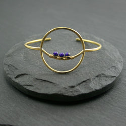 Lunar Cuff - Lapis Lazuli