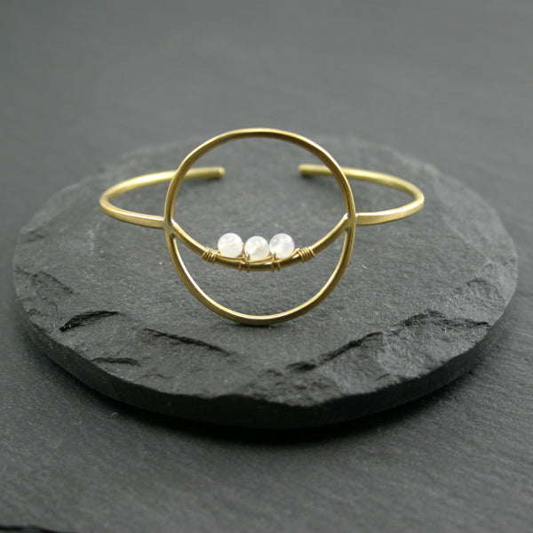 Lunar Cuff - Moonstone