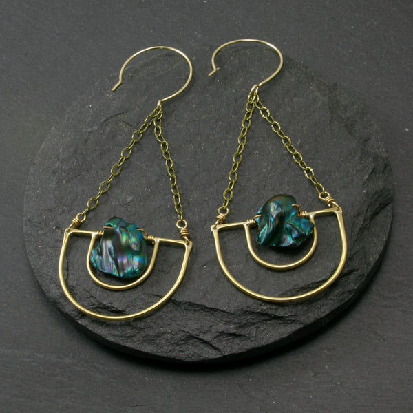 Serenity Earrings - Blue