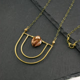 Serenity Necklace - Brown