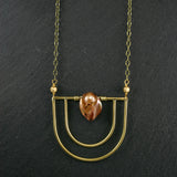 Serenity Necklace - Brown