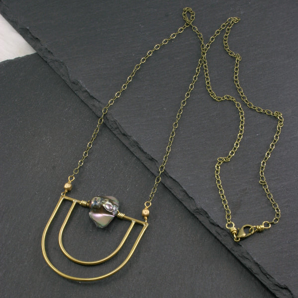 Serenity Necklace - Grey