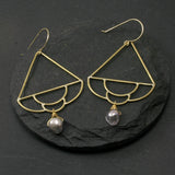 Siren Earrings - Grey