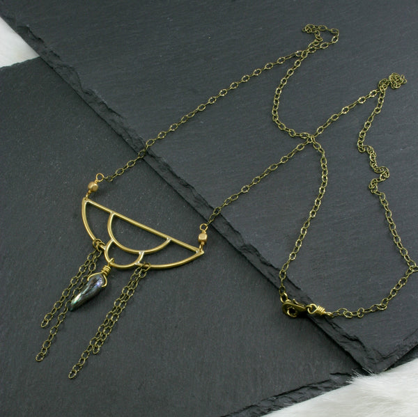Siren Necklace - Grey