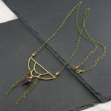 Siren Necklace - Fuchsia