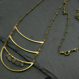 Crescent Stellar Necklace