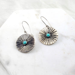 Sunburst Medallion Earrings