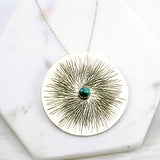 Sunburst Medallion Necklace