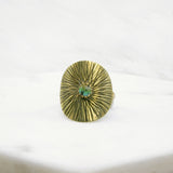 Sunburst Medallion Ring