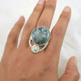 Sunburst Ring F - OOAK - size 8.5