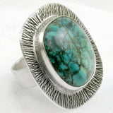 Sunburst Ring G - OOAK - size 7