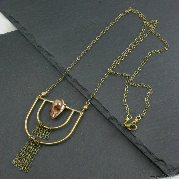 Transformation Necklace - Brown