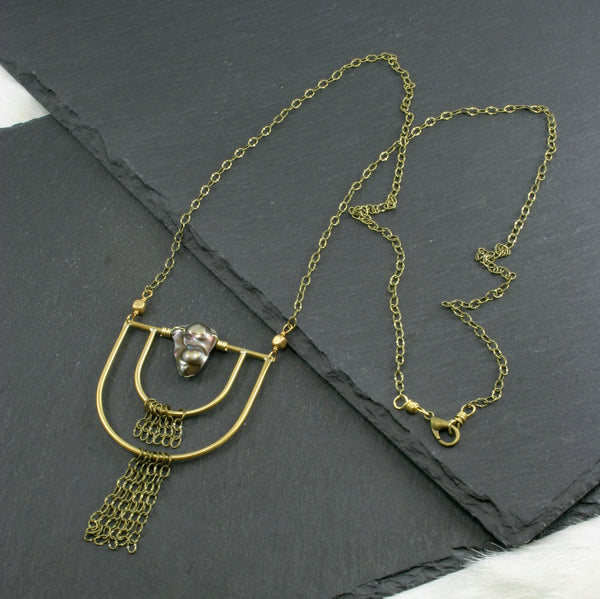 Transformation Necklace - Grey