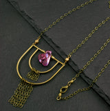 Transformation Necklace - Fuchsia