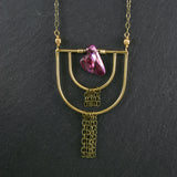 Transformation Necklace - Fuchsia